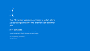 Écran bleu Windows 10/11 – erreur BSOD et crash système