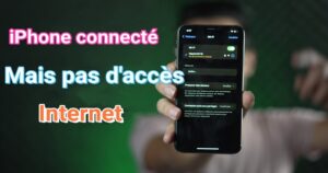 Wi-Fi connecté mais pas de connexion internet