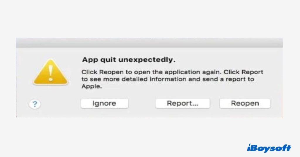 summary app quit unexpectedly mac (1)