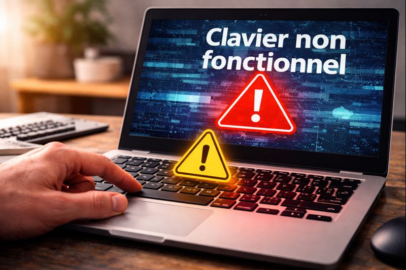 Clavier ne fonctionne plus