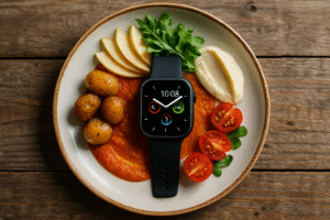 Gamme complète des Apple Watch 2025 alignées sur fond blanc